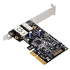 Scheda Tecnica: SilverStone SST-ECU03 - Superspeed 1x USB 3.1 Type C, 1x - USB 3.1 Tpye Pci-e Express Card Gen 2.0 2x, 10GBps, Support