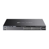 Scheda Tecnica: TP-Link SG6428XHP - OmADA 24-portgigabit Stackable L3 - Managed PoE+ Switch + 4 10ge Sfp+ Slots, 24x Gigabit PoE