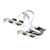 Scheda Tecnica: StarTech Scheda Seriale PCIe A 4 Porte Scheda Pci Express A - Rs232/db9