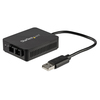 Scheda Tecnica: StarTech ADAttatore Di Rete USB 2.0 A Fibre Ottiche - Convertitore Sfp Con Slot Aperto, 2km, ADAttatore Di Rete