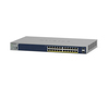 Scheda Tecnica: Netgear Gs724tpp Gbe Smart Poe+ Sono Dotati Di 24 Porte - Poe+ In Rame E 2 Porte Sfp Dedicate Per Gli Uplink. Le Orga