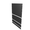 Scheda Tecnica: Vertiv 19 Sheet Metal Airflowblanking Panel Kit 1u2u4u8u - Black
