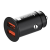 Scheda Tecnica: Techly Mini Caricatore Da Auto 2 Porte USB-a Ricarica - Veloce 36w Metallo Nero