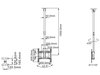 Scheda Tecnica: ITB Staffa Soffitto Vesa 400400 - 