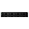 Scheda Tecnica: Synology RackStation RS3618XS, Intel Xeon D-1521 2.4 GHz, 8 - GB DDR4, 12x 2.5/3.5" SATA HDD/SSD, 4x RJ-45 1GbE LAN, 2x U