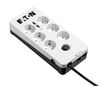 Scheda Tecnica: EAton Predection Box 6 Tel@ DIN, 10A, Ingresso: Schuko - Uscite: (6) Schuko, linea telefonica e 2x USB