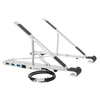 Scheda Tecnica: Targus Portable Stand With Integrated Dock Stazione - Docking + Sup. Notebook USB C 3.2 Gen 1 / Thunderbolt 3 Hdm
