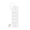 Scheda Tecnica: Belkin Power Strip With Overvoltage Predection 8 Sockets - With 2 X Us