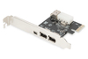 Scheda Tecnica: DIGITUS Scheda Aggiuntiva Pci Express 2+1 Porta Firewire - Ieee1394a Con Staffa Normale + Low Profile