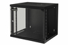 Scheda Tecnica: Tecnoware QUADRO A Parete 19" Montato Serie Wall Pro 9 - Unita' (h)485 X (l)540 X Profondita' 450 Mm Porta Vetro