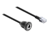 Scheda Tecnica: Delock Cable Rj12 Plug To Rj12 Jack For Installation 50 Cm - Black