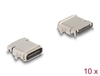 Scheda Tecnica: Delock USB 5GBps USB Type-c Female 24 Pin Smd Connector - For Solder Mounting Waterproof 10 Pieces