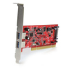 Scheda Tecnica: StarTech Scheda Pci Con 2 Porte USB 3.0 Superspeed Con - Alimentazione SATA Adattatore USB Pci X Profilo Basso USB 3