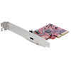 Scheda Tecnica: StarTech .com Scheda PCIe USB 3.2 Gen 2x2 A 1 Porta USB C - Superspeed 20GBps Pci Express 3.0 X4 Host Controller Card U