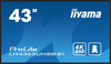 Scheda Tecnica: iiyama LH4365UHSB-B1 43" LCD Uhd 43 3840x2160 Uhd Ips - Panel Haze