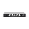Scheda Tecnica: Ruijie Reyee Smart Switch PoE Gigabit 9 P., 8 P. PoE/poe+ - PoE Power Budget 120w Chassis Metallico Desktop