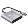 Scheda Tecnica: Atlantis Land Adattatore A04-TC_2HDMI+ Da USB-c A HDMI - 1920x1080@60hz 18cm In: 1x USB-c Out: 2x HDMI V.1.4 (v.1.2