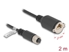 Scheda Tecnica: Delock M12 Cable -coded 8 Pin Female - To RJ45 Jack For Installation Cat.5e Ftp 2 M Black