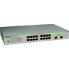 Scheda Tecnica: Allied Telesis AT-GS950/16PS 16 x RJ-45, PoE+, 2 x SFP - VLAN, 32Gbps, 23.80Mpps, UK power cord