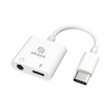 Scheda Tecnica: Akasa USB-C, Audio Adattatore 1x USB-C 1x Cuffia Jack 3.5mm - presa USB-C (Power Delivery)] 8 cm