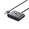 Scheda Tecnica: Ugreen Hub USB3.0 - 4 Porte USB3.0, 1m (Black) - 