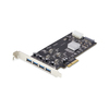 Scheda Tecnica: StarTech .com Scheda PCIe USB a 4 porte, USB 3.2 - 5Gbps, scheda PCI Express con 4 controller USB indipendenti