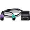 Scheda Tecnica: TRENDnet CAT5 PS/2 Server Interface Module - 
