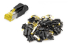Scheda Tecnica: DIGITUS Hirose Modular Plug, CAT6A TM31 8P8C, shielded, for - round cable, incl. hood,10pcs