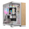 Scheda Tecnica: Corsair 6500X Mid-Tower Dual Chamber PC Case, ATX, 3.5"x2 - 2.5"x2, 4x USB 3.2 Gen 1 Type-A Ports, USB 3.2 Gen 2 Type-C