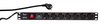 Scheda Tecnica: Logilink Rack PDU7C01 - 7AC outlets 230V 19 2M Black Surge Protector