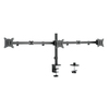 Scheda Tecnica: Logilink Supporto per monitor in alluminio per 3 monitor - (17-27"), lunghezza braccio: 658 mm ciascuno
