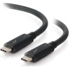 Scheda Tecnica: C2G 0.5m Thunderbolt 3 Cable (40GBps) Thunderbolt Cable - 4k Black Cavo Thunderbolt USB-c (m) USB-c (m) Thu
