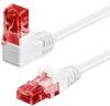 Scheda Tecnica: Goobay LAN Cable Angolato 90 Cca - Cat.6 UTP 5m Bianco