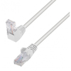 Scheda Tecnica: Techly LAN Cable Angoato 90 Cca - Cat. 5e UTP 5m Bianco