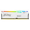 Scheda Tecnica: Kingston 16GB Ddr5-5200MHz - Cl40 Dimm Fury Beast White Rgb Xmp