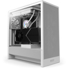 Scheda Tecnica: NZXT H5 Flow Case, Midi-tower, ATX, Tempered Glass - White