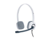 Scheda Tecnica: Logitech Headset Stereo H150 Coconut H150 - Head-band, Office/Call center, White, Binaural, Wired