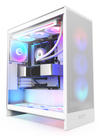 Scheda Tecnica: NZXT H7 Flow Rgb Case, Midi-tower, E-ATX, Rgb - Tempered Glass - White