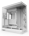 Scheda Tecnica: NZXT H9 Flow Case, Midi-tower, ATX, Tempered Glass - White