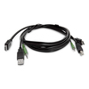Scheda Tecnica: StarTech .com Cavo KVM HDMI da 3 m USB 2.0 e jack - audio 3,5 mm, cavo combinato universale compatibile con swi