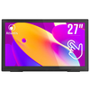 Scheda Tecnica: Atlantis Land Monitor Touch LED 27" Wide A05-T27A-VHDM - 1920x1080 8ms 1000:1 2x2w Mm VGA HDMI Dp 10 Tocchi Vesa