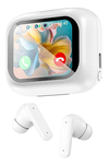 Scheda Tecnica: Techly Cuffie Auricolari BT con Custodia Smart Touch Screen - CD Canceazione Attiva de Rumore ANC Buetooth 5.4, 10 m