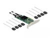 Scheda Tecnica: Delock 8 Port SATA Pci Express X8 Card With Connection Cable - 