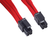 Scheda Tecnica: SilverStone SST-PP07-EPS8R - 30cm Eps 8pin To Eps/ATX - 4+4pin Sleeved Extention Cable, Red