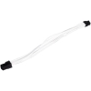 Scheda Tecnica: SilverStone SST-PP07-IDE6W - 25cm 6pin To Pci-e 6pin - Sleeved Extention Cable, White