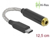Scheda Tecnica: Delock Audio ADApter USB Type-c Male To 4.4 Mm 5 Pin Stereo - Jack Female 12.5 Cm