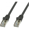 Scheda Tecnica: Techly LAN Cable Cat.6 S/FTP Lszh - Nero 0.5m