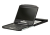 Scheda Tecnica: ATEN 1U Short Depth USB VGA Single Rail LCD - Tastiera Inglese