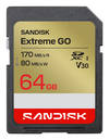 Scheda Tecnica: SanDisk Extreme - Sd Uhs I 64GB 170mb/s/80mb/s