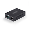 Scheda Tecnica: StarTech .com 10GbE Multi-Gigabit SFP+ Fiber Media - Converter, 10G/5G/2.5G/1G/100M RJ-45 to 10GBASE-X SFP+, TAA
